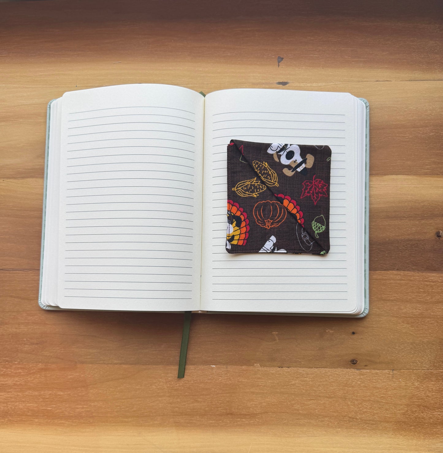 Turkey Puppy Corner Bookmark