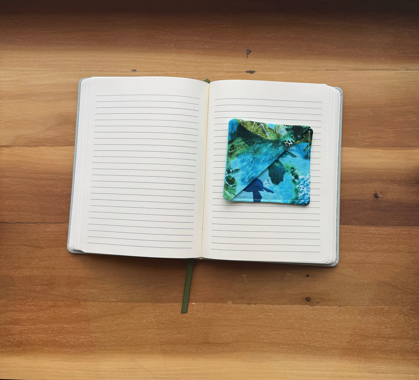 Sea Turtle Corner Bookmark