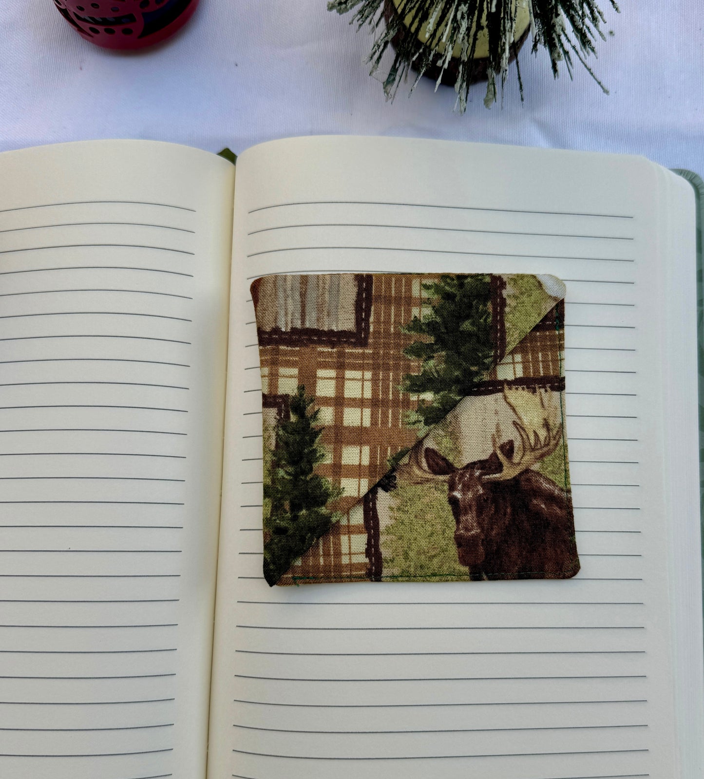 Winter Forest Corner Bookmark