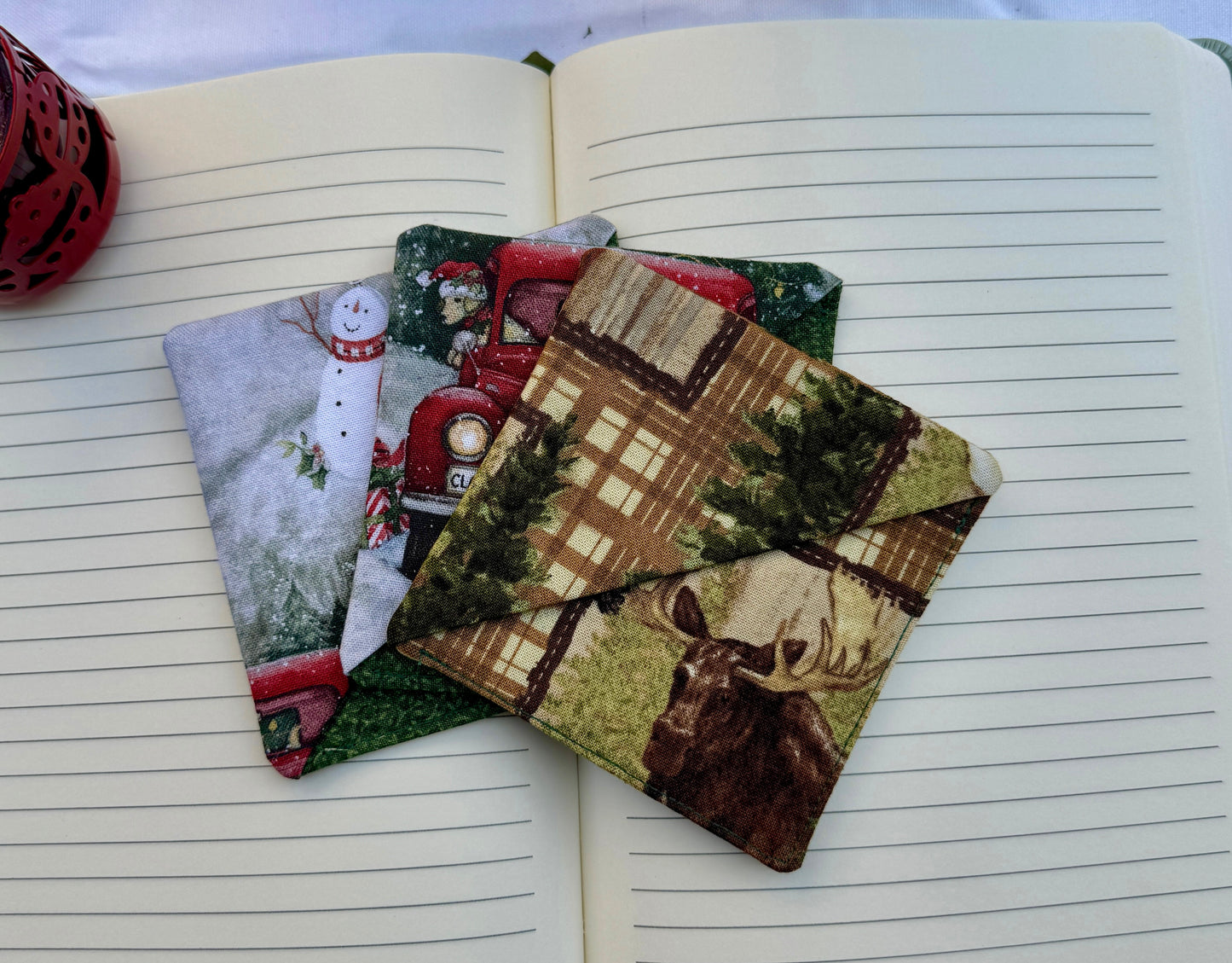 Winter Forest Corner Bookmark