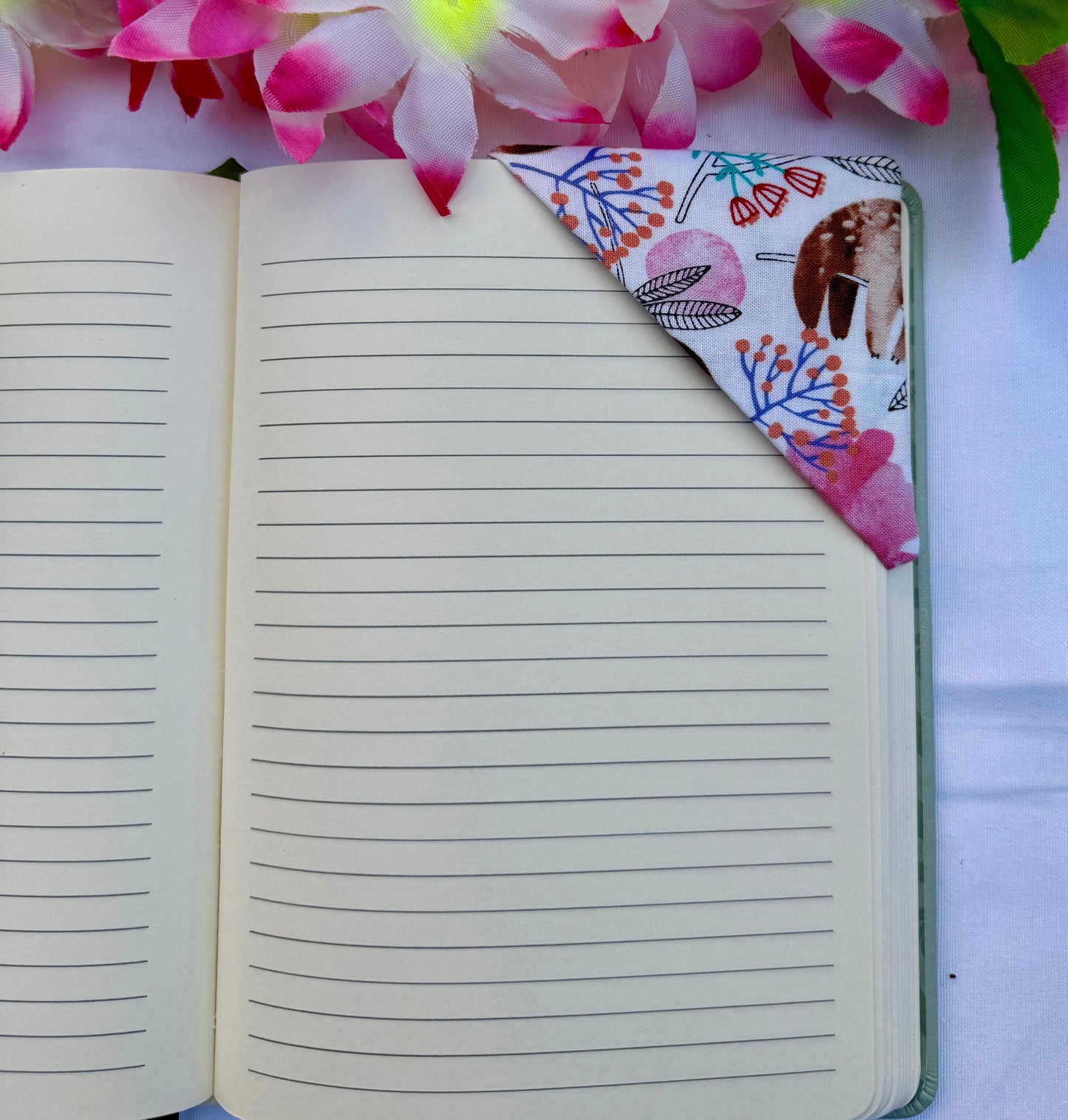 Sloth on Tree Corner Bookmark