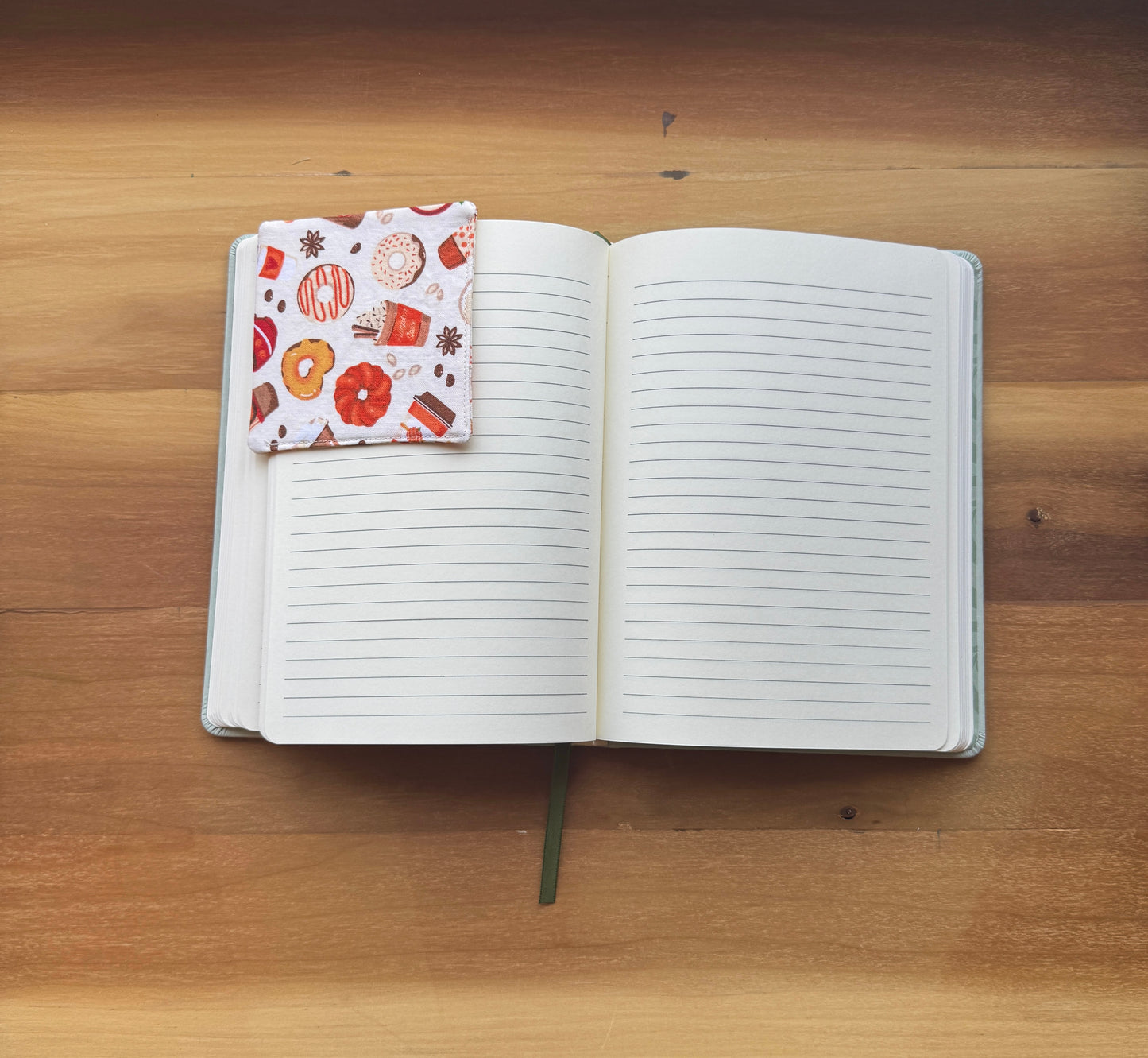 Coffee and Donuts Corner Bookmark