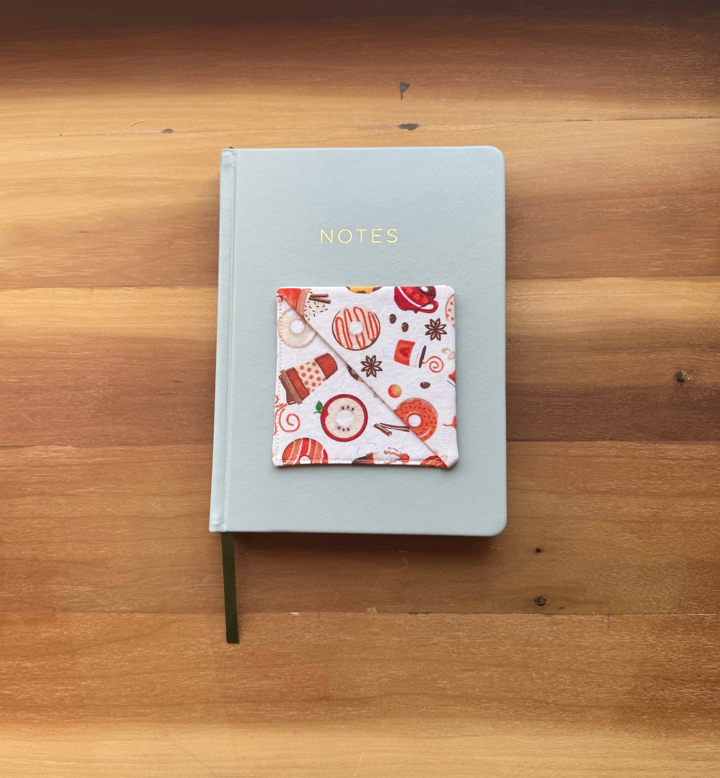 Coffee and Donuts Corner Bookmark