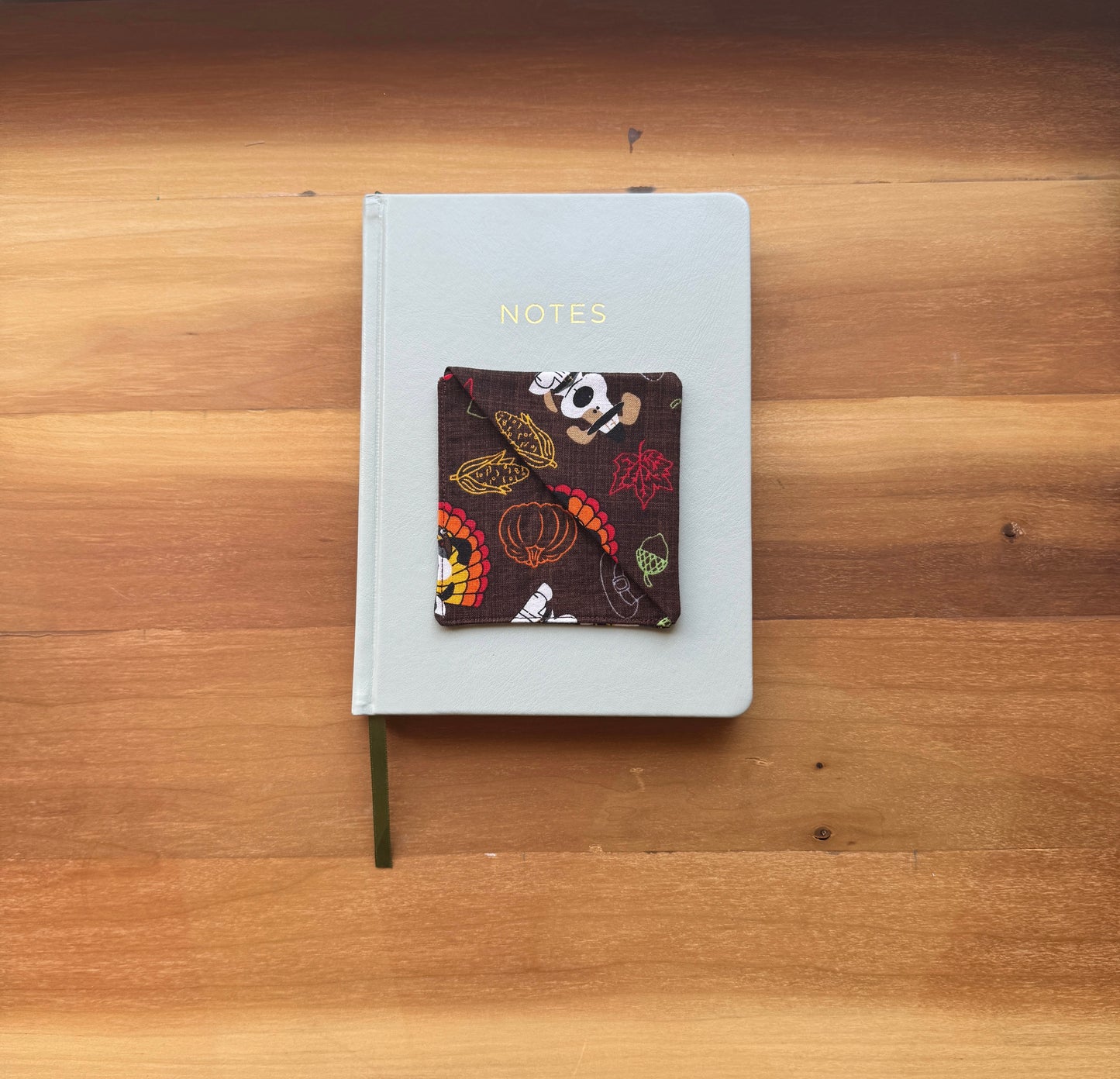 Turkey Puppy Corner Bookmark