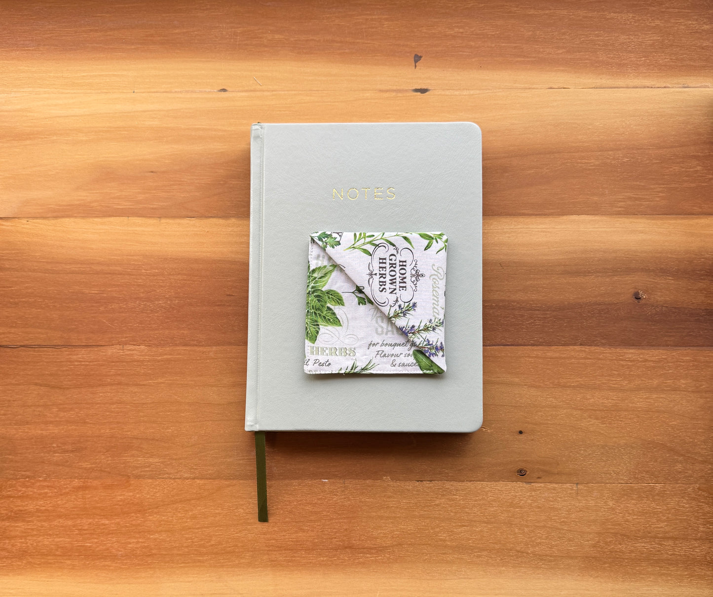 Herb Garden Corner Bookmark