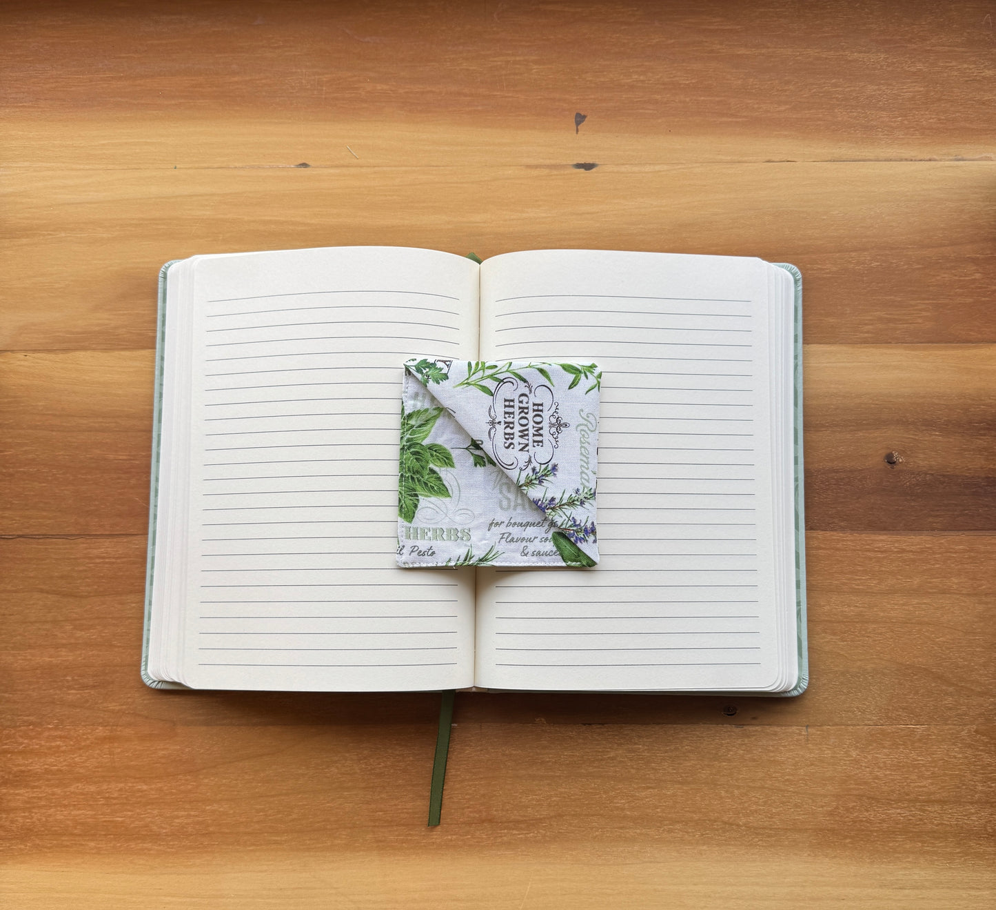 Herb Garden Corner Bookmark