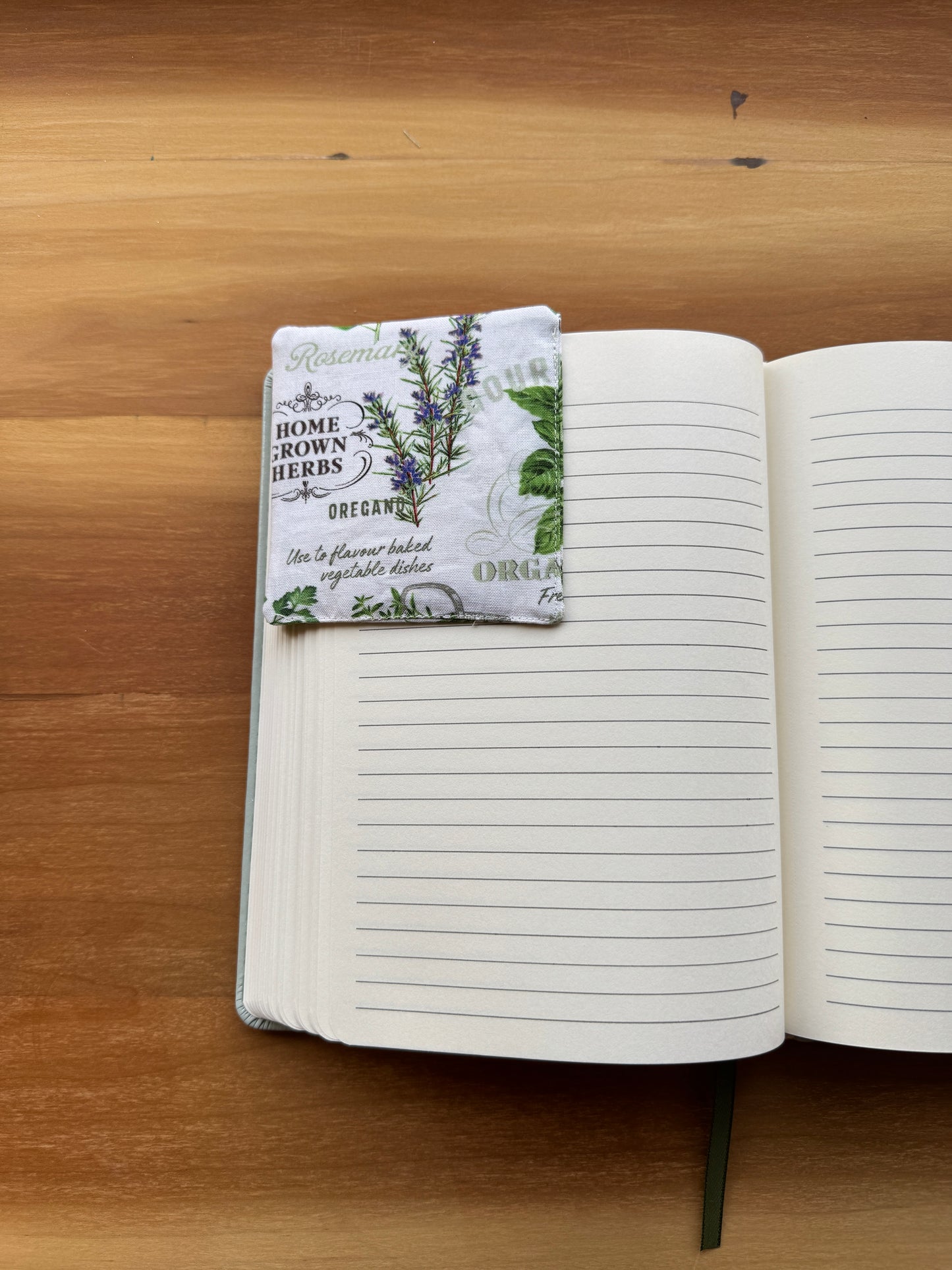 Herb Garden Corner Bookmark