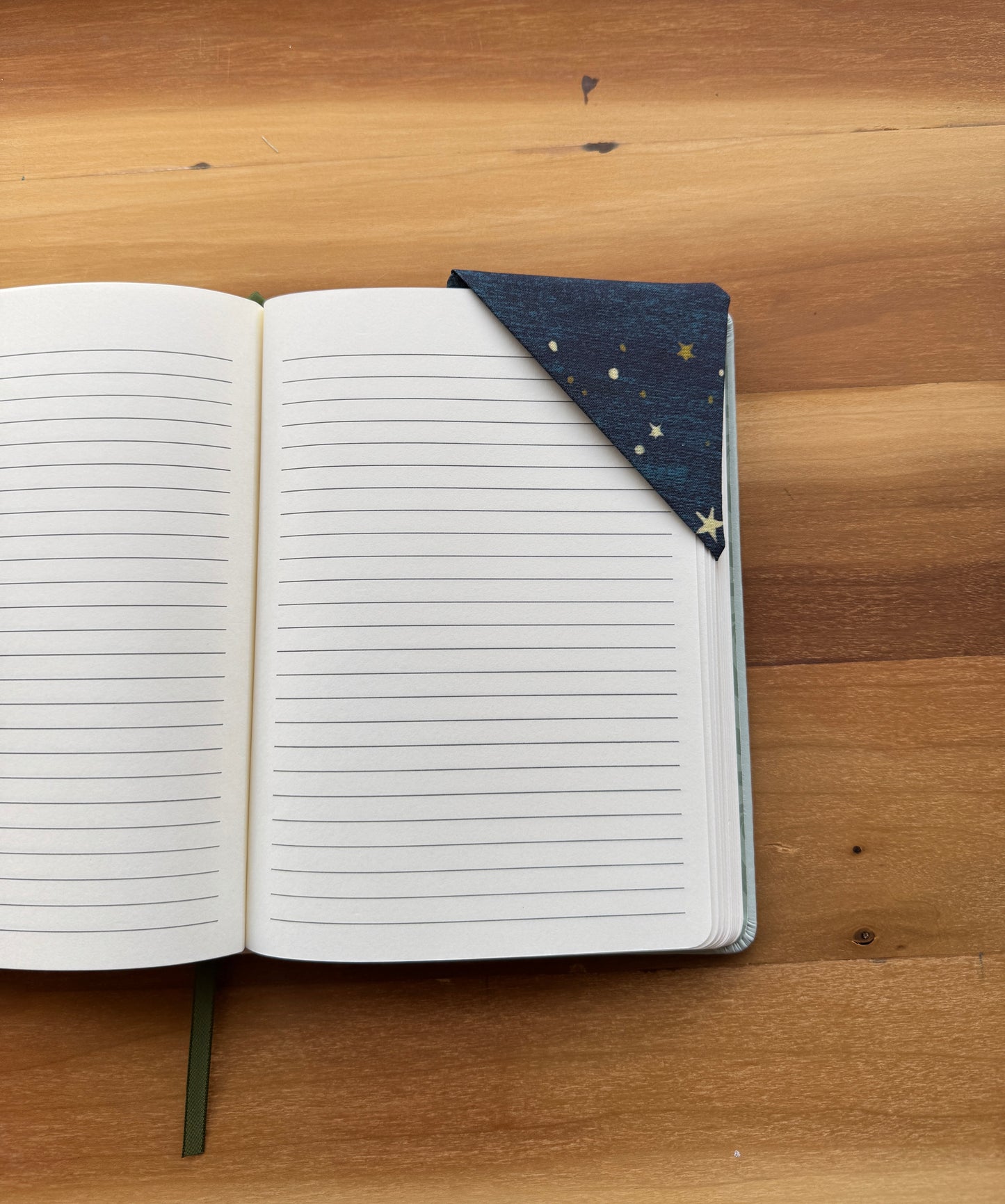 Night Sky with Stars Corner Bookmark