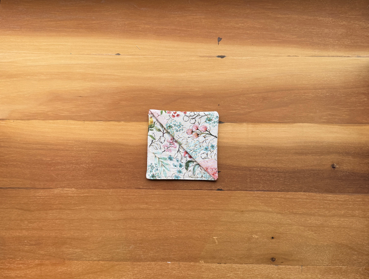 Watercolor Flower Corner Bookmark