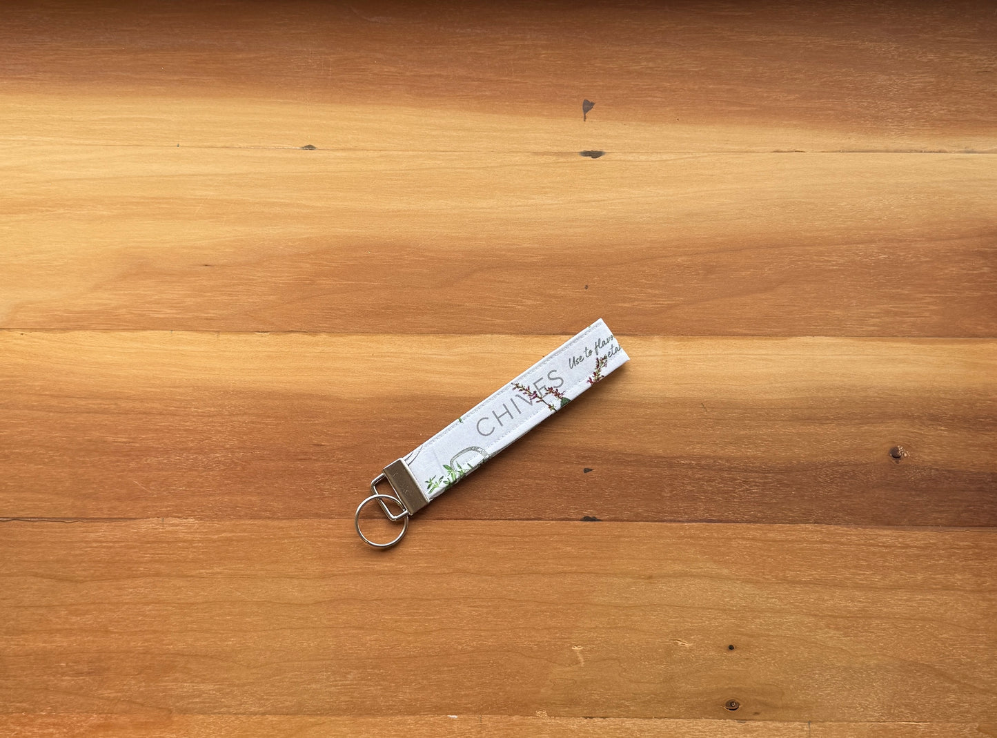 Herb Garden Key Wristlet