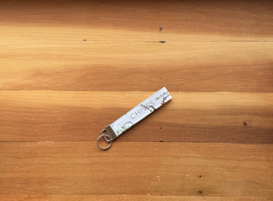 Herb Garden Key Wristlet