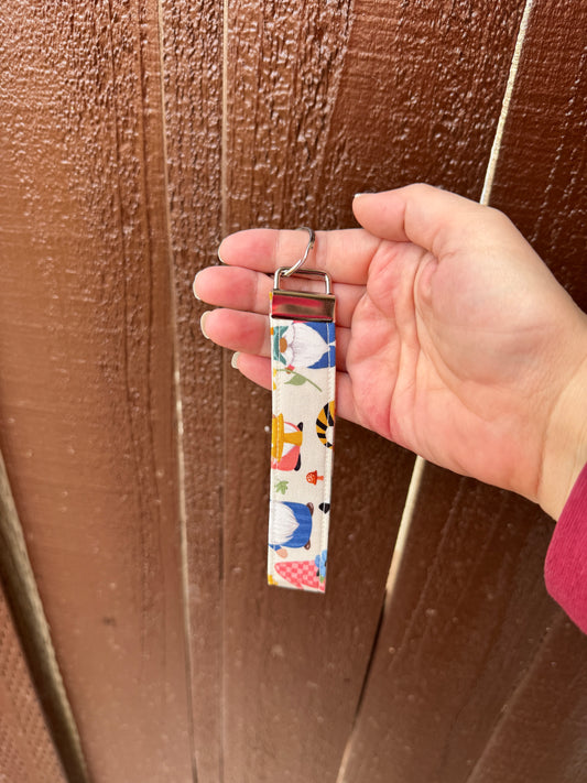 Gnome Key Wristlet